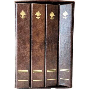 Vintage Photo Album Lot Of 4 In Hard Case MCM 224 Photograph Slots GstRm